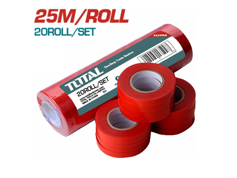 TOTAL ΤΑΙΝΙΑ ΓΙΑ ΔΕΤΙΚΟ ΨΑΛΙΔΙ 11mm / 25m 20ΤΕΜ (THTPTM1251T)