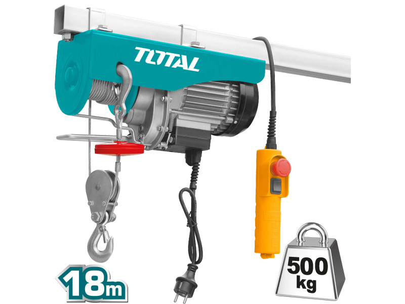 TOTAL ΗΛΕΚΤΡΙΚΟ ΠΑΛΑΓΚΟ 250 / 500Kg - 18m (TLH1952)