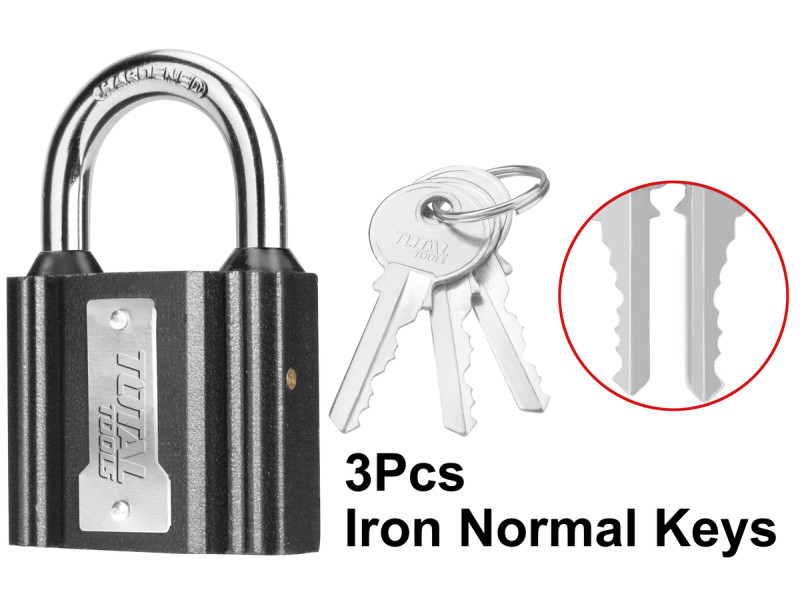 TOTAL IRON PADLOCK 32mm (TLK31321)