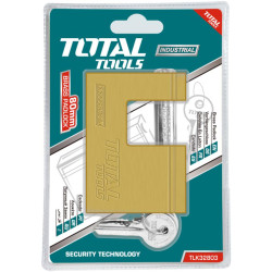 TOTAL BRASS BLOCK PADLOCK 80mm (TLK32803)