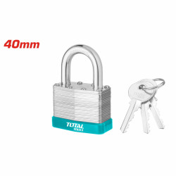 TOTAL Laminated padlock 40mm (TLPK36401)