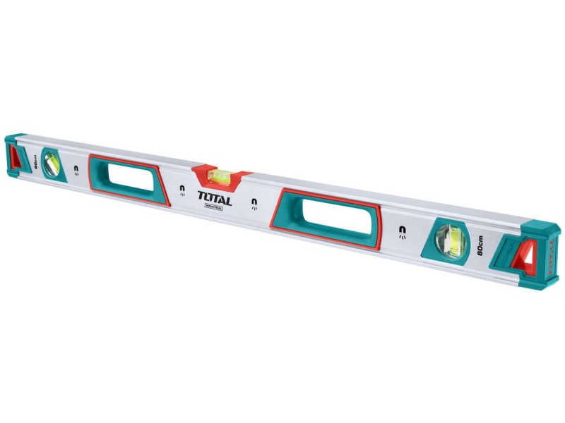 TOTAL Spirit level(With powerful magnets) 120cm (TMT21205M)
