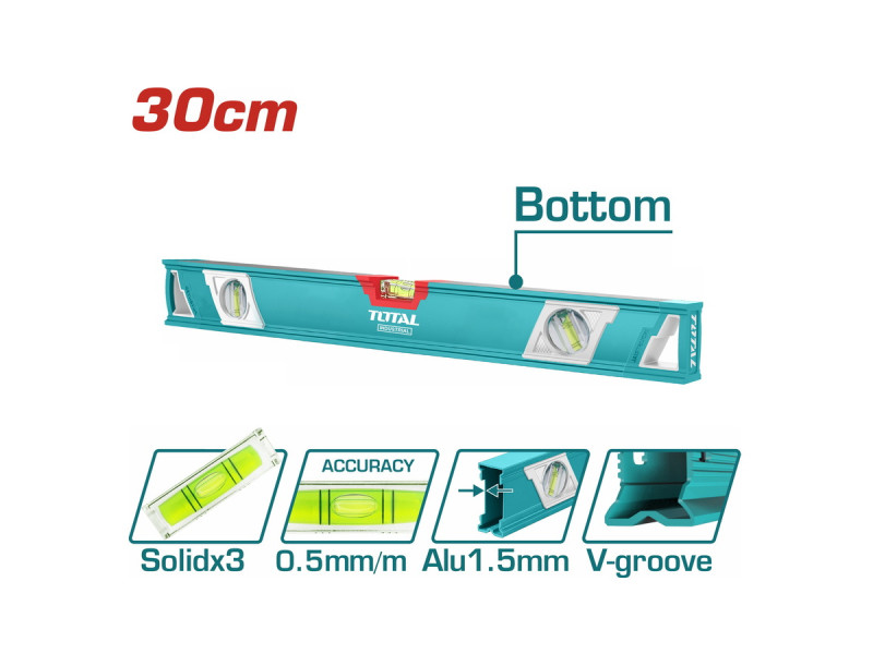 TOTAL Spirit level 30cm (TMT23086)