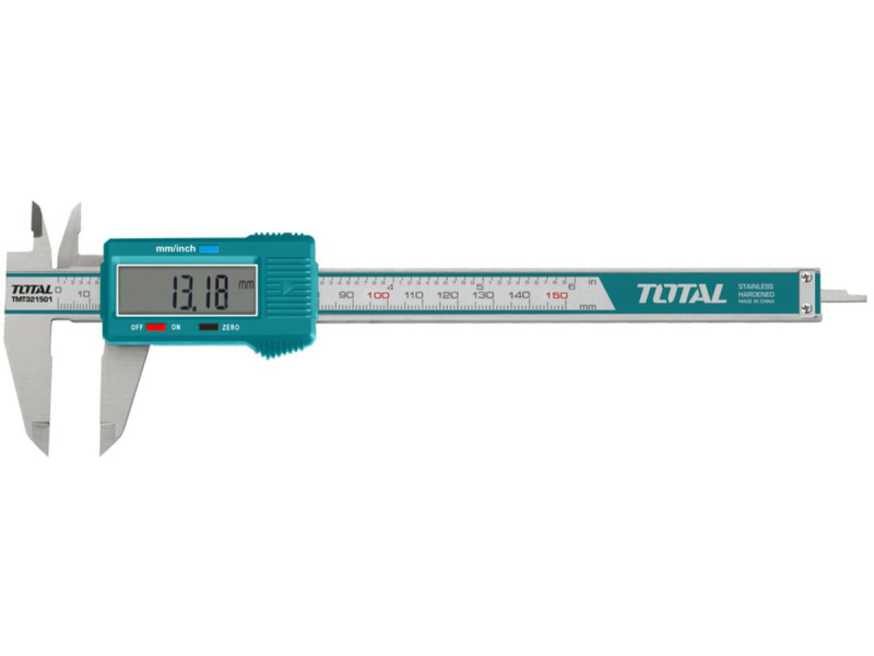 TOTAL DIGITAL CALIPER INOX 150mm (TMT321501)