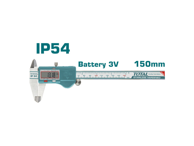 TOTAL Digital caliper 150mm (TMT321506)