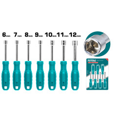 TOTAL 7PCS NUT SCREWDRIVER SET (TNSS0701)