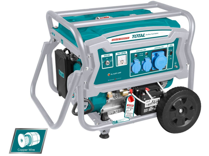 TOTAL GASOLINE GENERATOR 6.500W (TP165006)