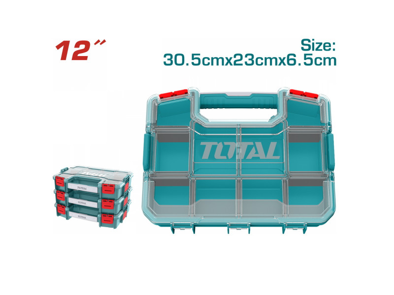 TOTAL Plastic Organizer 12" (TPBX1121)