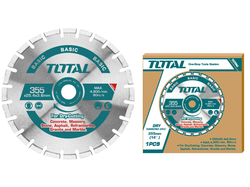 TOTAL DIAMOND DISC 355mm FOR TPC9203556 (TPC9203556-SP-90)