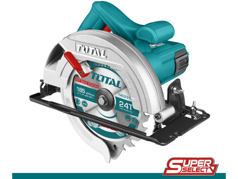 TOTAL ΔΙΣΚΟΠΡΙΟΝΟ ΞΥΛΟΥ 1.400W - 185mm (TS11418526)