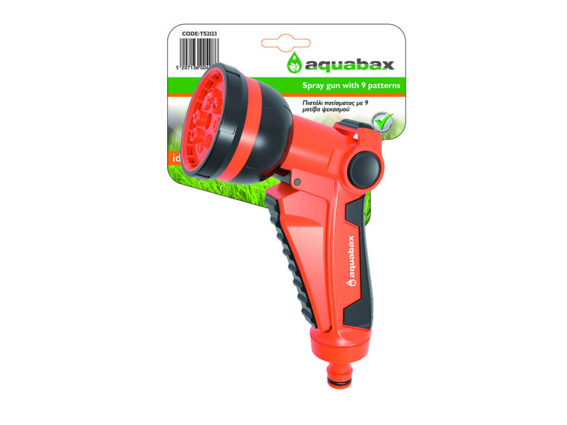 AQUABAX 9 FUCTION WATER PISTOL (TS2123)