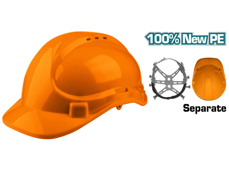 TOTAL SAFETY HELMET ORANGE (TSP2605)