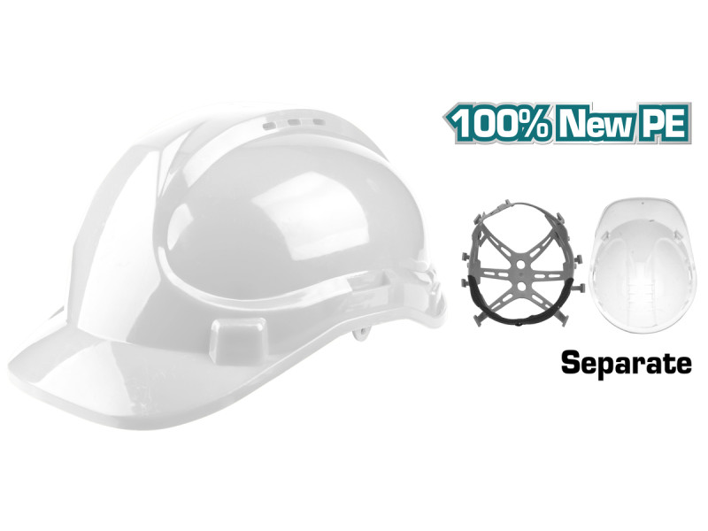 TOTAL SAFETY HELMET WHITE (TSP2609)