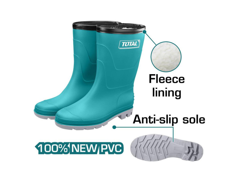 TOTAL FLEECE LINED RAIN BOOT (TSP304L)