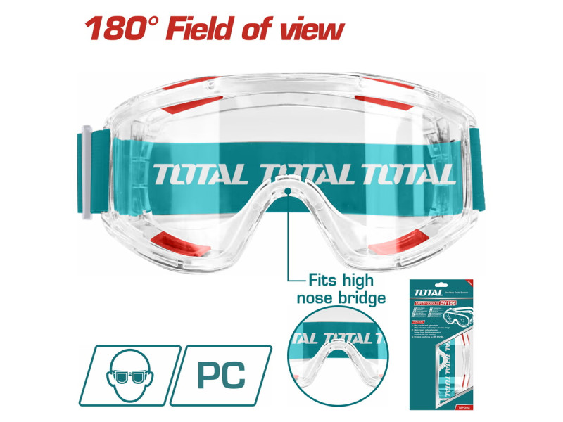 TOTAL Safety goggles (TSP309)