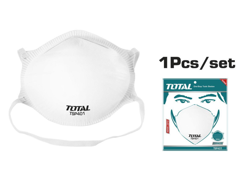 TOTAL ΜΑΣΚΑ ΠΡΟΣΤΑΣΙΑΣ 1 ΧΡΗΣΗΣ FFP2 (TSP401)