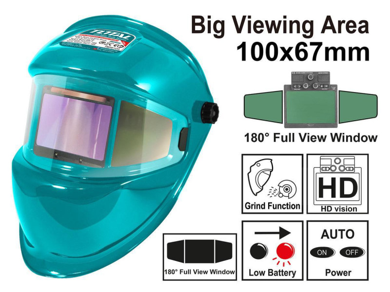 TOTAL AUTO - DARKENING WELDING HELMET (TSP9103)