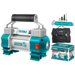 TOTAL ΚΟΜΠΡΕΣΕΡ ΑΕΡΟΣ ΑΥΤΟΚΙΝΗΤΟΥ Β.Τ ΜΕ ΦΩΣ 12V (TTAC2506)