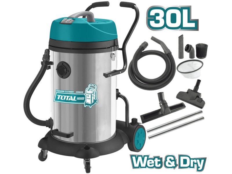 TOTAL VACUUM CLEANER  WET - DRY 2.400W (TVC24751)