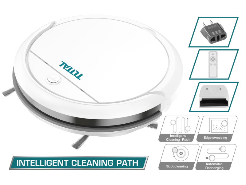 TOTAL ROBOTIC VACUUM CLEANER Li-ion (TVCRG30261)