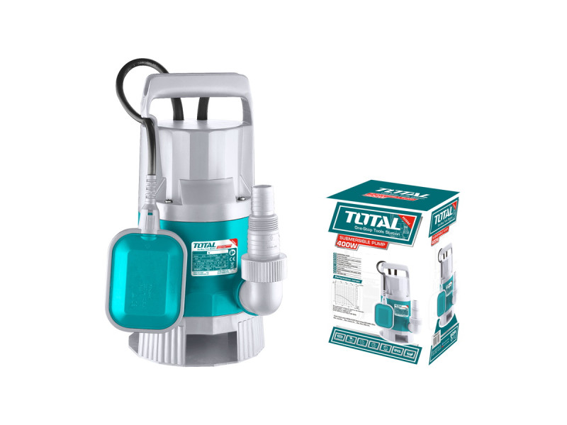 TOTAL SUBMERSIBLE PUMP DIRTY WATER 400W (TWP84001)